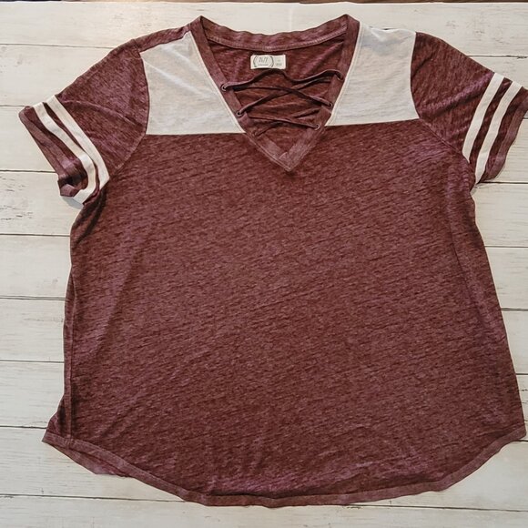 NEW - Lot of 3 Express Maurices Basic T-Shirt Top Tee Women Size XS Short Sleeve - Picture 6 of 10